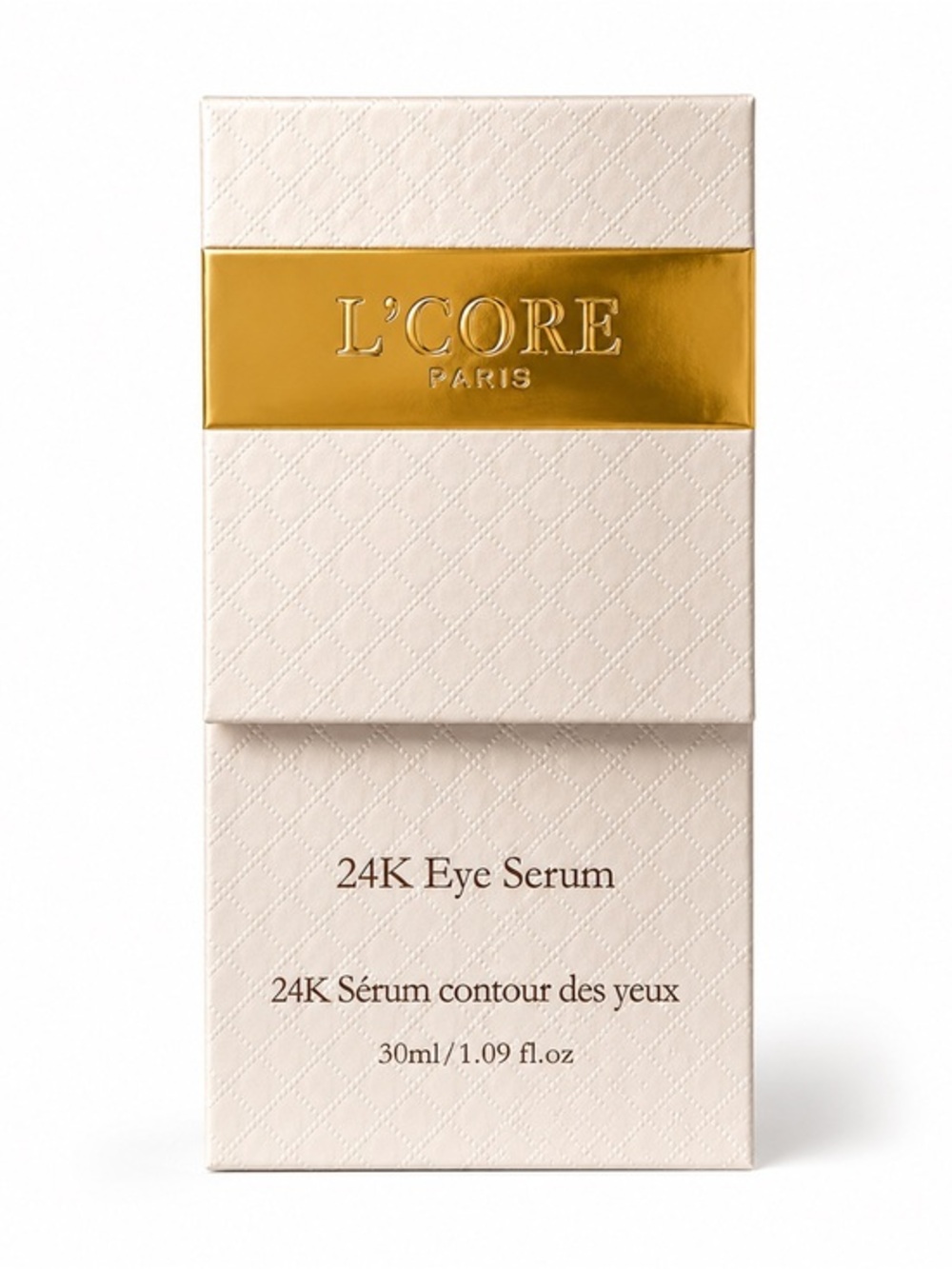 L’Core Paris 24K Gold Eye Serum 30ml / 1.09 oz NIB Anti-Aging Luxury Skincare